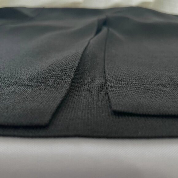 NWOT HOUSE OF HARLOW 1960 BLACK STRETCH KNIT MAXI DRESS - XL - Picture 9 of 11